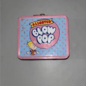 Vintage Blow Pop Metal Lunchbox